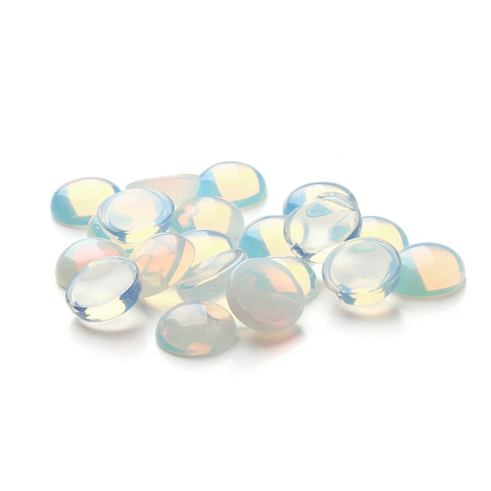 Jewelry Making Gemstones - 10Pcs Opal Stone Pendants for Jewelry