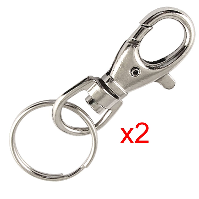 Silver Tone Metal Trigger Lobs - огляд і ціна Lobster Clasp Silver