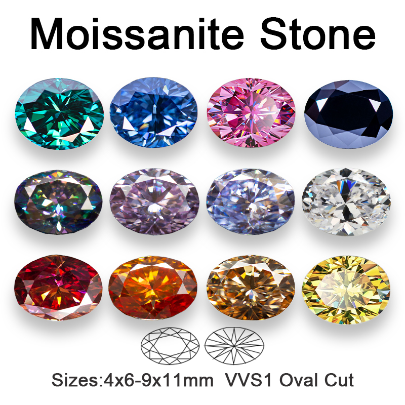 Moissanite Loose Stone VVS1 Ov - огляд і ціна Jewelry Making Machines