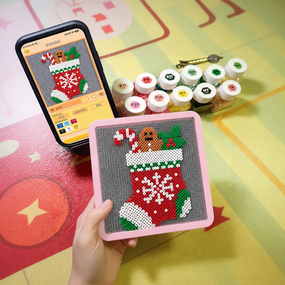LED Smart Fuse Bead Pegboard,  - огляд і ціна Jewelry Making Board
